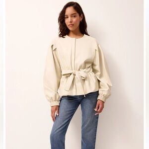 Marie Oliver Coco Jacket Size Small Cream